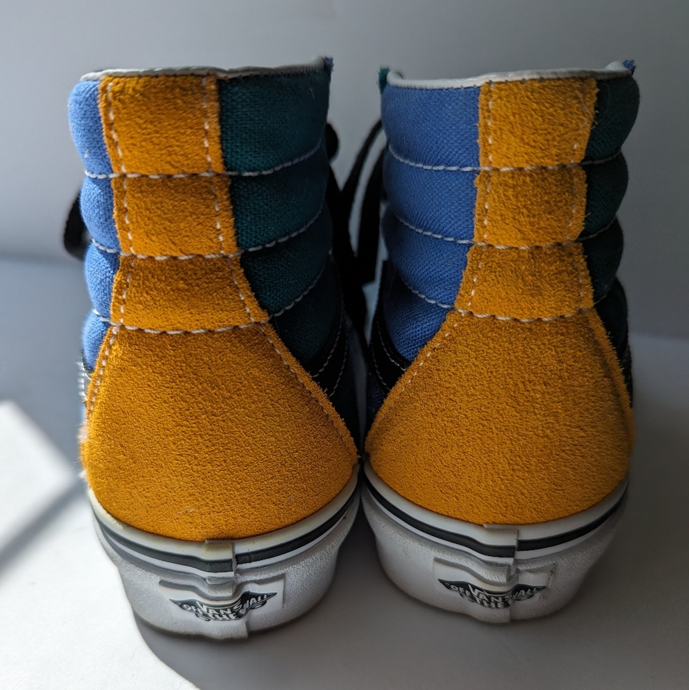 Vans Sk8-Hi Colorful Color Block Like New Sneakers - image 4